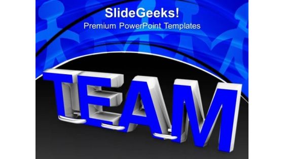 Team Teamwork Business PowerPoint Templates And PowerPoint Themes 1112