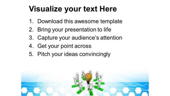 Team Working For Common Goal PowerPoint Templates Ppt Backgrounds For Slides 0813