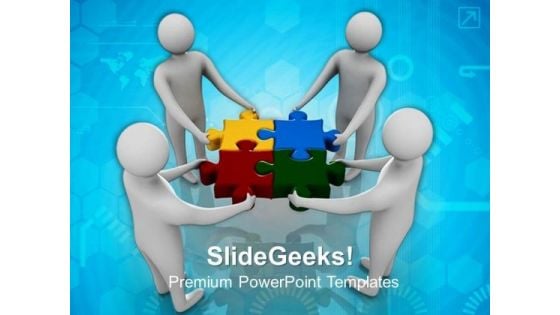 Team Working Together PowerPoint Templates And PowerPoint Themes 0912