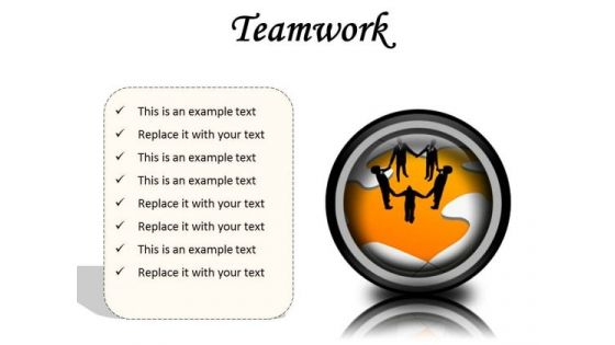 Teamwork01 Business PowerPoint Presentation Slides Cc