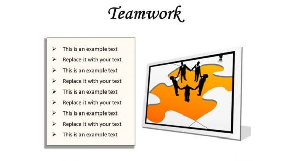 Teamwork01 Business PowerPoint Presentation Slides F