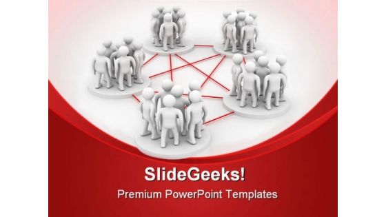 Teamwork01 Business PowerPoint Themes And PowerPoint Slides 0411