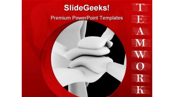 Teamwork01 Business PowerPoint Themes And PowerPoint Slides 0711