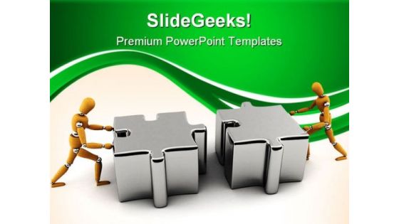 Teamwork02 Business PowerPoint Themes And PowerPoint Slides 0611