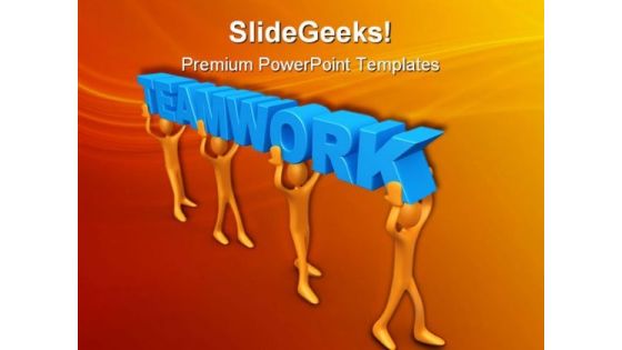 Teamwork04 Leadership PowerPoint Themes And PowerPoint Slides 0811