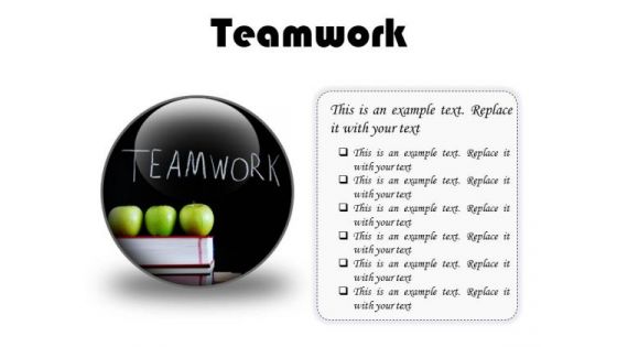 Teamwork Business PowerPoint Presentation Slides C