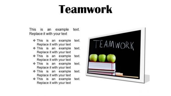 Teamwork Business PowerPoint Presentation Slides F