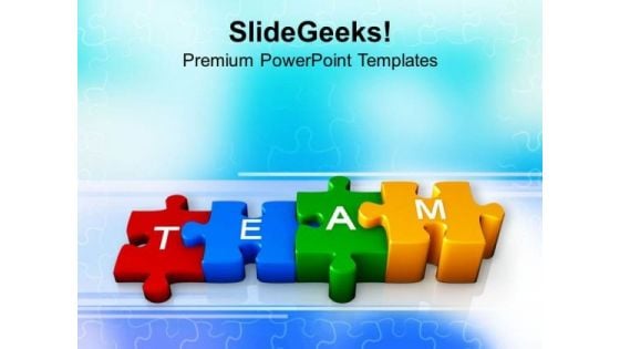 Teamwork Business Strategies PowerPoint Templates Ppt Backgrounds For Slides 0413