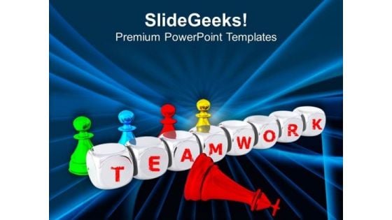 Teamwork Can Achieve Success PowerPoint Templates Ppt Backgrounds For Slides 0513