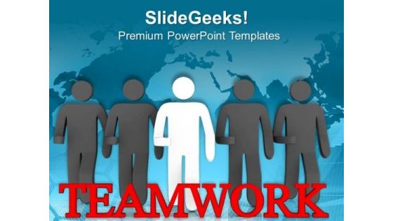 Teamwork Can Create Good Impact PowerPoint Templates Ppt Backgrounds For Slides 0713