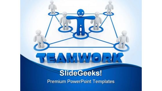 Teamwork Concept02 Success PowerPoint Templates And PowerPoint Backgrounds 0811