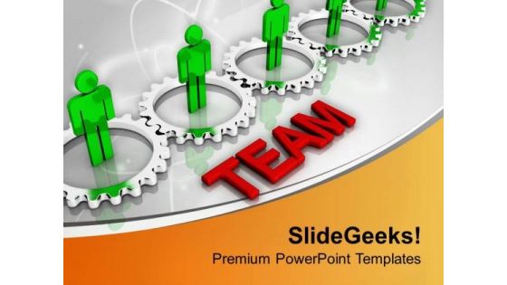 Teamwork Concept Finance Theme PowerPoint Templates Ppt Backgrounds For Slides 0613
