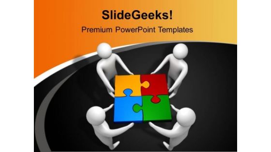 Teamwork Concept PowerPoint Templates Ppt Background For Slides 1112