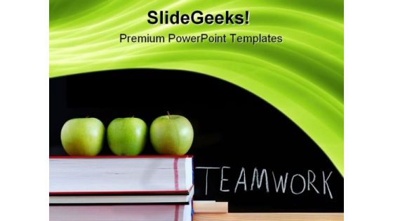 Teamwork Education PowerPoint Backgrounds And Templates 1210