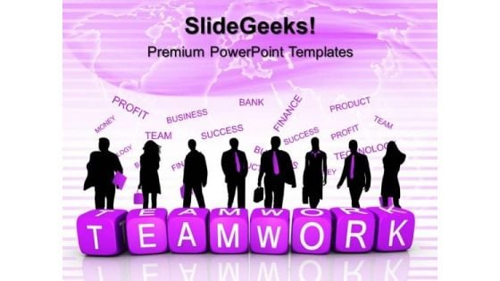 Teamwork Finance PowerPoint Templates And PowerPoint Themes 0612