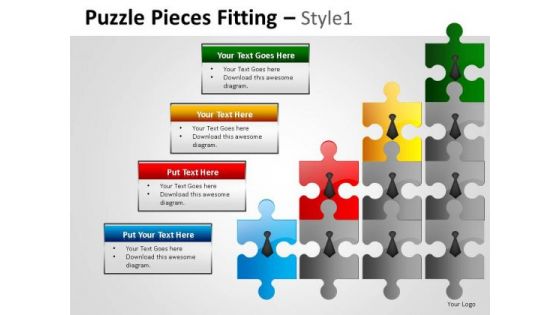 Teamwork Growth Puzzle Pieces PowerPoint Slides And Team Puzzle Ppt Templates