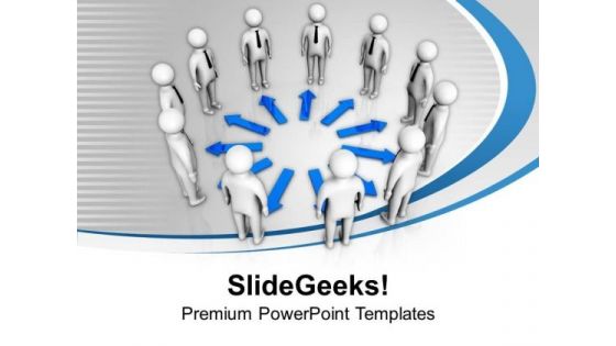 Teamwork Is A Good Concept For Business PowerPoint Templates Ppt Backgrounds For Slides 0513