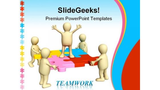 Teamwork Leadership PowerPoint Templates And PowerPoint Backgrounds 0211