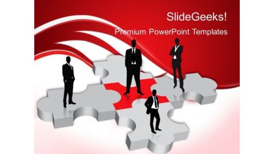 Teamwork Leadership PowerPoint Templates And PowerPoint Themes 0212