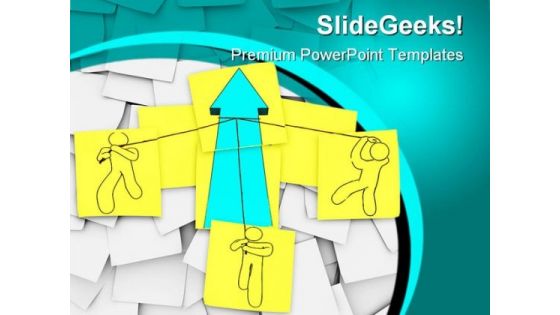 Teamwork Lifting The Growth Business PowerPoint Themes And PowerPoint Slides 0611 Teamwork Lifting The Growth Business PowerPoint Themes And PowerPoint Slides 0611