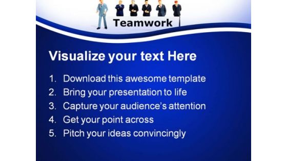 Teamwork People02 PowerPoint Templates And PowerPoint Backgrounds 0811