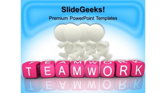 Teamwork People PowerPoint Templates And PowerPoint Themes 0512