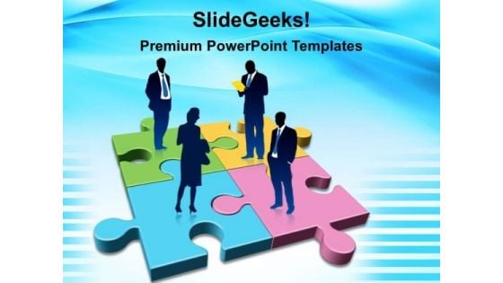 Teamwork Success Communication PowerPoint Templates And PowerPoint Themes 0212