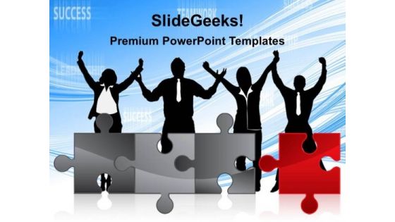 Teamwork Success PowerPoint Templates And PowerPoint Themes 0212