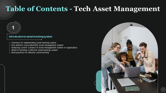 Tech Asset Management Table Of Contents Structure Pdf