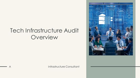Tech Infrastructure Audit Overview PPT Template AT