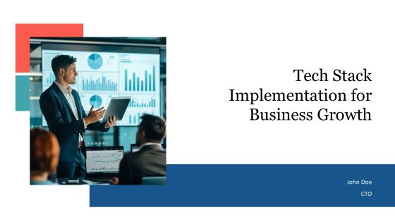 Tech Stack Implementation For Business Growth PPT Guidelines AT