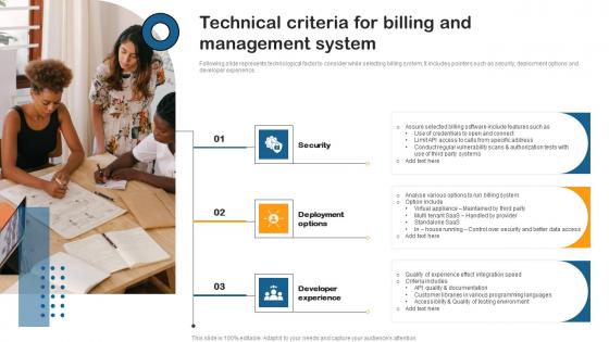 Technical Criteria Billing Building Utility Billing And Invoicing Management System Structure Pdf