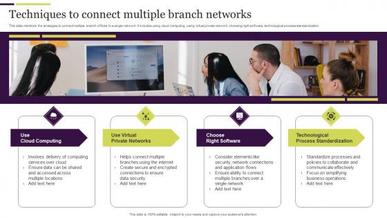 Techniques To Connect Multiple Branch Networks Ideas Pdf