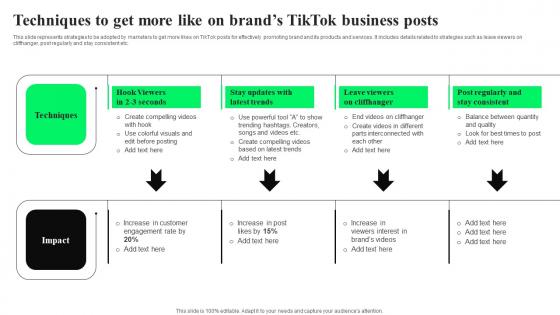 Techniques To Get More Like On Business TikTok Advertising Strategies To Provide Effective Sample Pdf