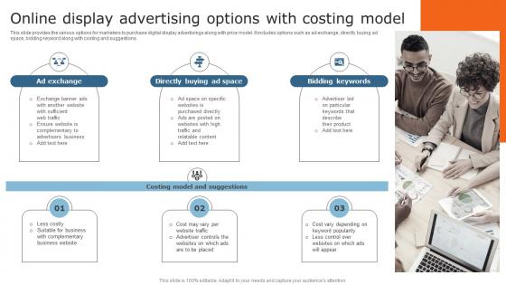Techniques To Optimize Business Performance Online Display Advertising Options With Costing Structure Pdf
