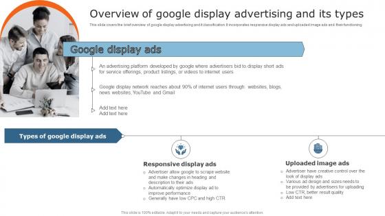 Techniques To Optimize Business Performance Overview Of Google Display Advertising Themes Pdf