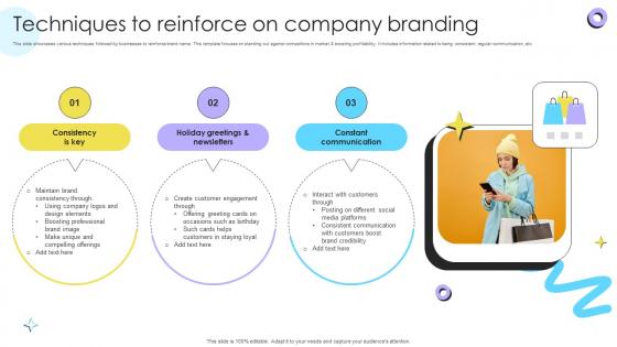 Techniques To Reinforce On Company Branding Encouraging Repetitive Customer Purchase Ppt Powerpoint Techniques To Reinforce On Company Branding Encouraging Repetitive Customer Purchase Ppt Powerpoint