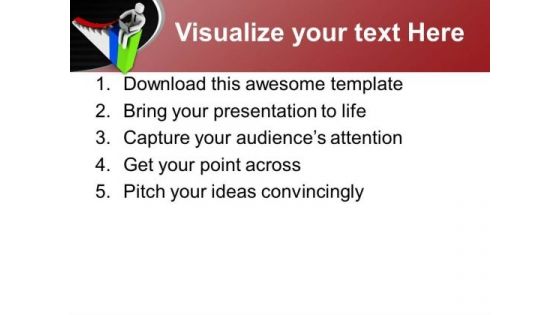 Technolgy Can Send You On Top PowerPoint Templates Ppt Backgrounds For Slides 0713