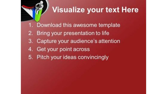 Technolgy Can Send You On Top PowerPoint Templates Ppt Backgrounds For Slides 0713
