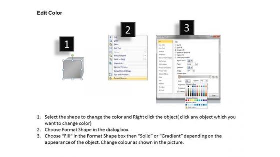 Technology 3d Cubes Process 1 PowerPoint Slides And Ppt Diagram Templates