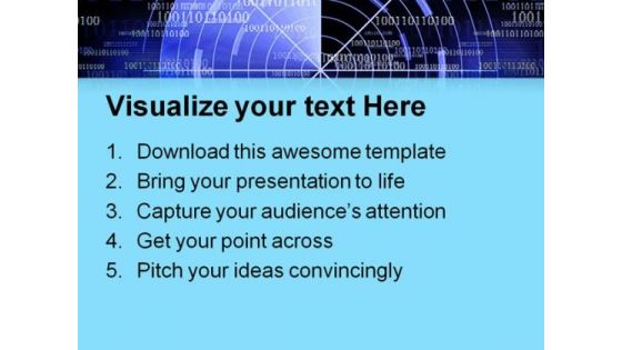 Technology Banner Abstract PowerPoint Themes And PowerPoint Slides 0711