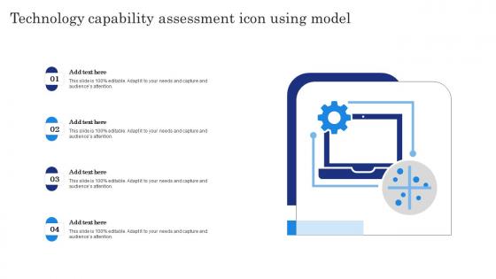 Technology Capability Assessment Icon Using Model Themes Pdf