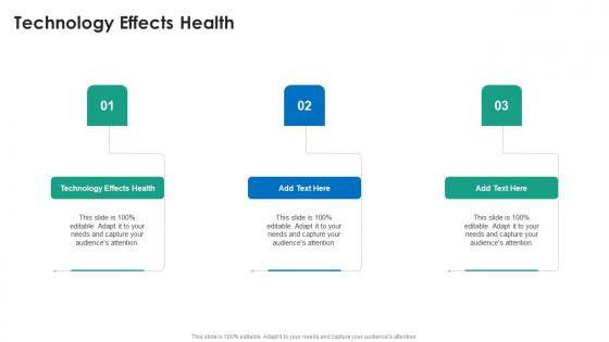 Technology Effects Health In Powerpoint And Google Slides Cpb