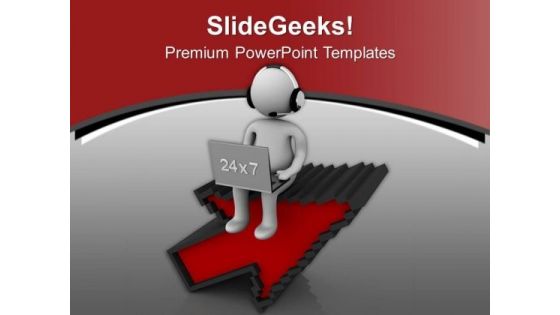 Technology Gives Right Path PowerPoint Templates Ppt Backgrounds For Slides 0713