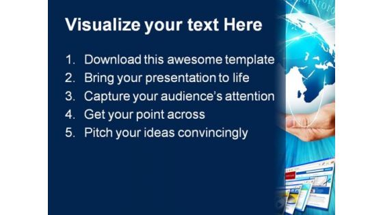 Technology Internet PowerPoint Backgrounds And Templates 1210