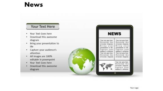 Technology News PowerPoint Slides And Ppt Diagram Templates