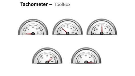 Technology Tachometer Half Dial PowerPoint Slides And Ppt Diagram Templates