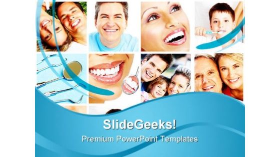 Teeth Collage Health PowerPoint Themes And PowerPoint Slides 0511 Teeth Collage Health PowerPoint Themes And PowerPoint Slides 0511