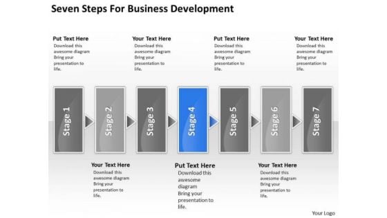 Templates Download Development Start Up Business Plan Example PowerPoint