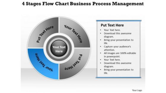 Templates Download Process Management Business Plan PowerPoint Slides